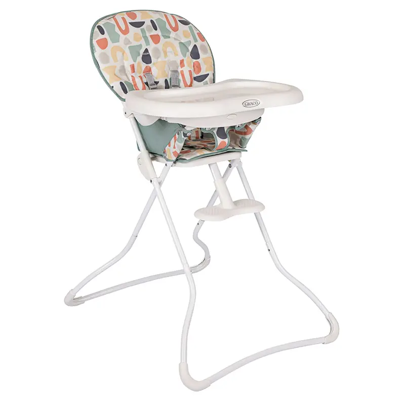 Graco Snack N Stow Highchair In Playtime 1