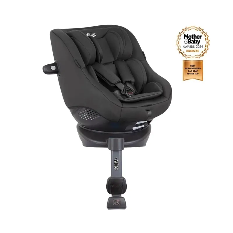 Graco Turn2me I-Size R129 360° Rotating Isofix Car Seat - Midnight 1