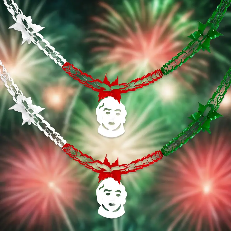 Guía Colgante Con Diseño De Héroes, Fiestas Patrias 2
