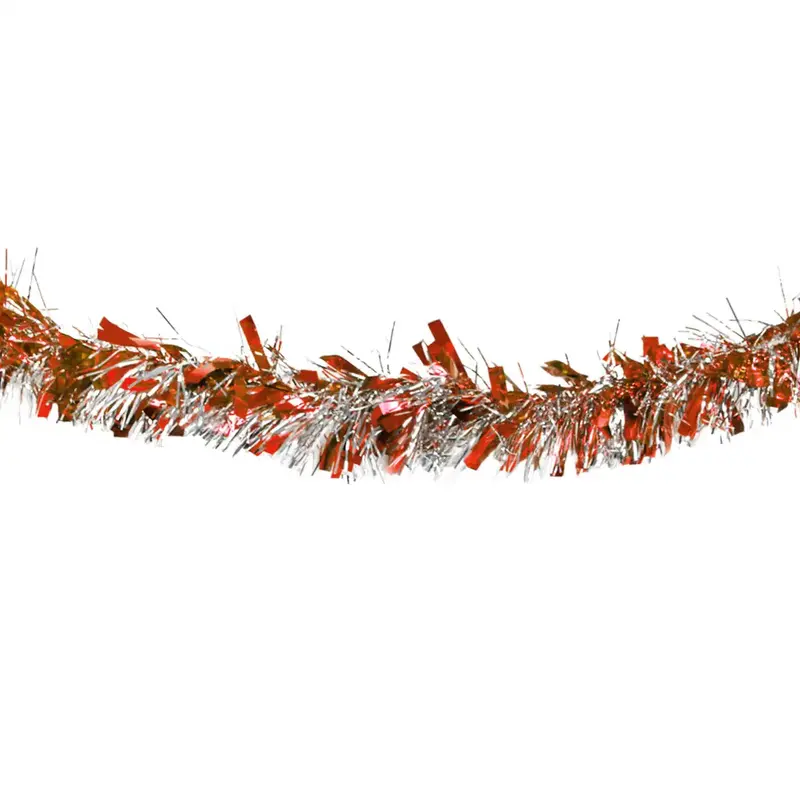 Guirnalda Navideña, Color Rojo, Tinsel 2