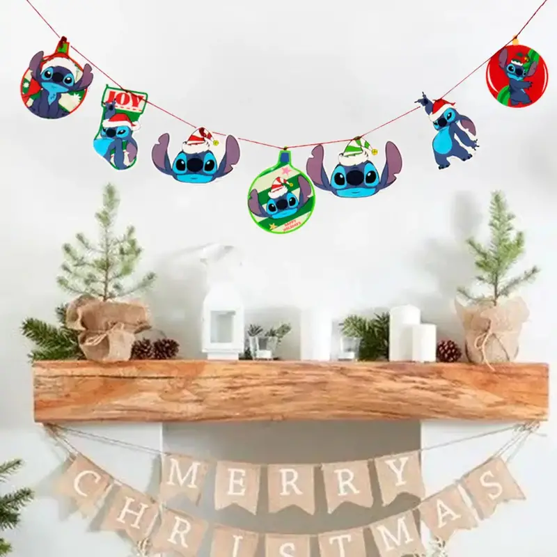 Guirnalda Navideña, Stitch 2