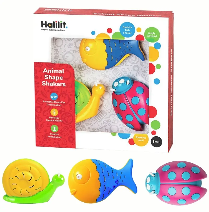 Halilit Animal Shaker Set 1