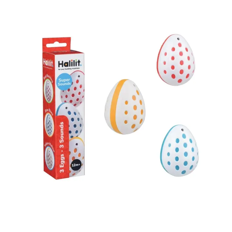 Halilit Egg Shakers 3 Pcs 1