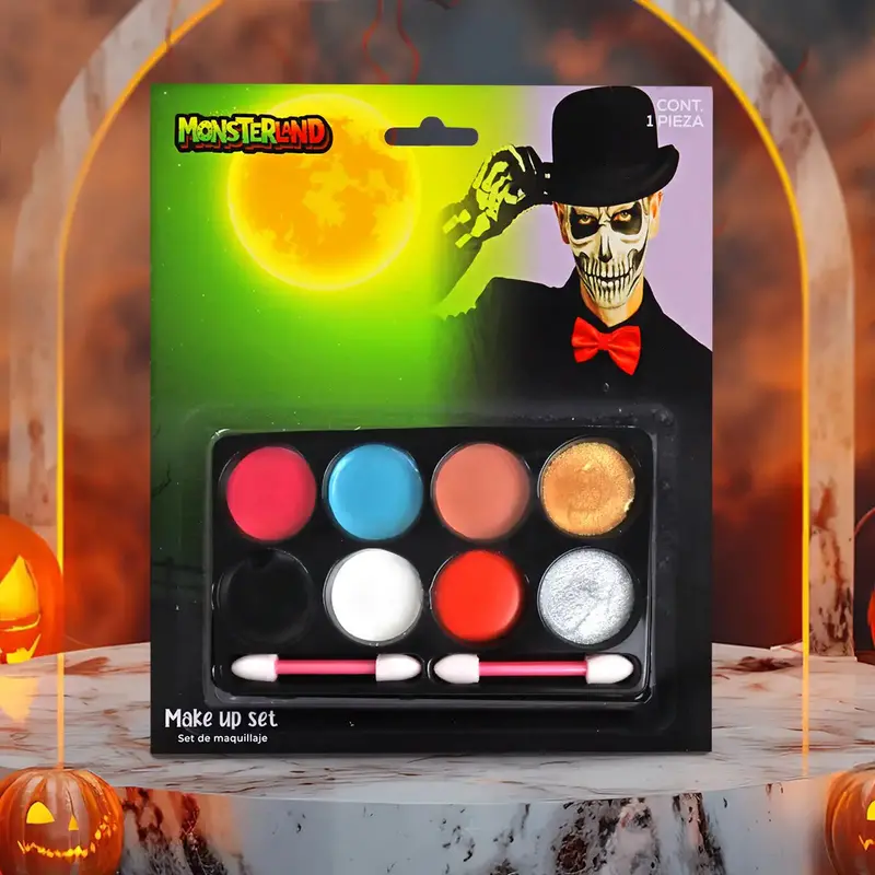 Halloween, Set De Maquillaje Para Disfraz 1