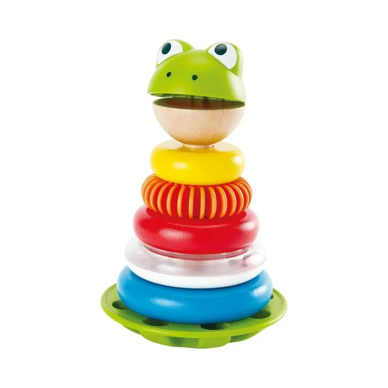 Hape Mr Frog Stacking Rings 1