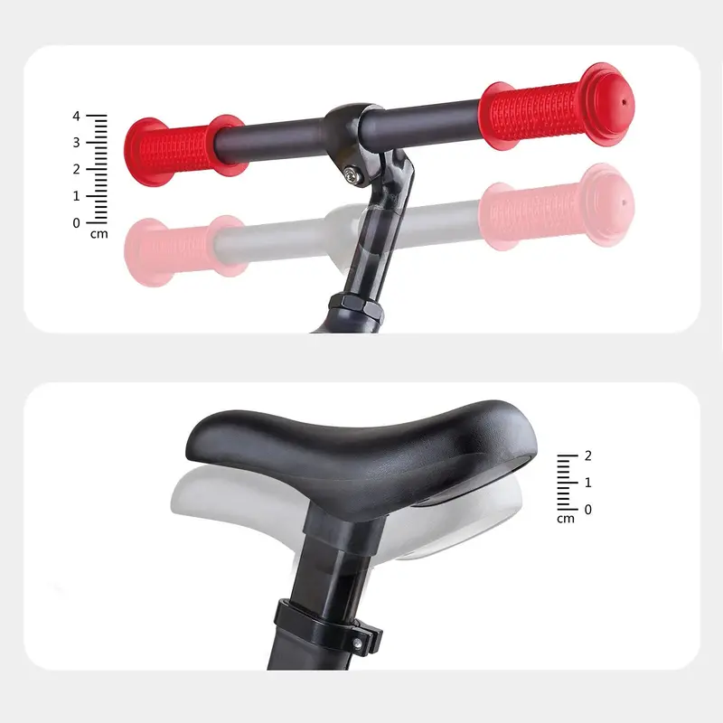 Hape New Explorer Kids Balance Bike, Red 2