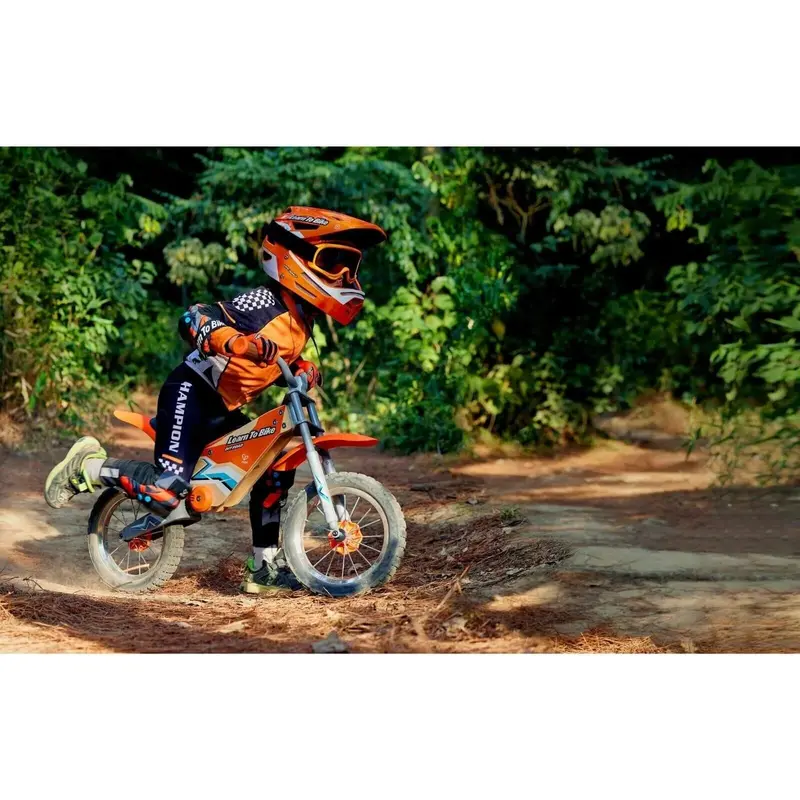 Hape Off Road Kids Balance Bike - Orange 2