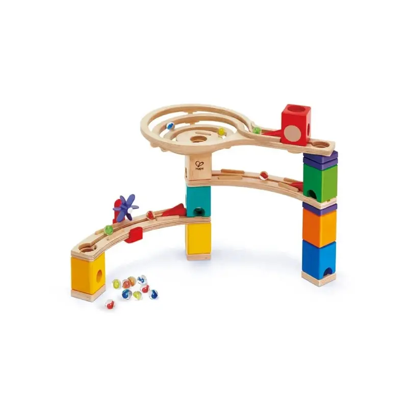 Hape Quadrilla Race To The Finish Marble Run Blocks 2