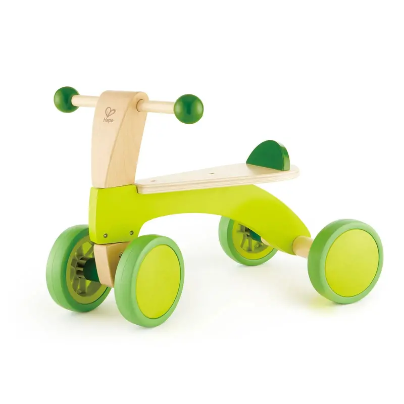 Hape Scoot-Around Kids Wooden Ride On - Green 1