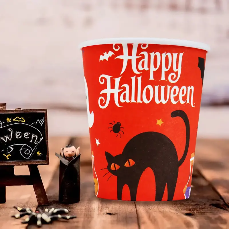 Happy Halloween, Vasos De Papel 1