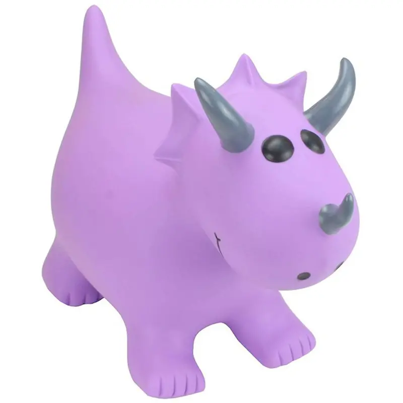 Happy Hopperz Purple Triceratops 1
