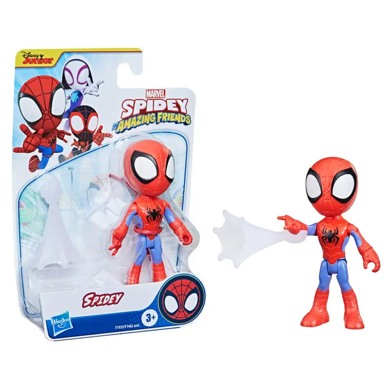 Hasbro, Figura De Spidey Con Telaraña 1