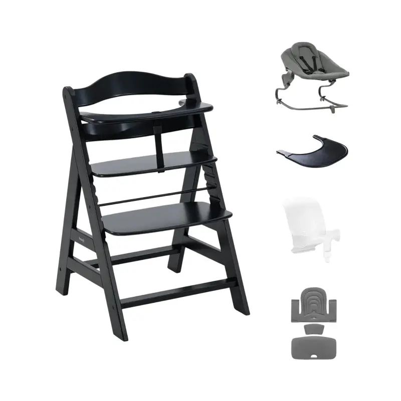 Hauck Alpha+ Premium Bundle - Black 1