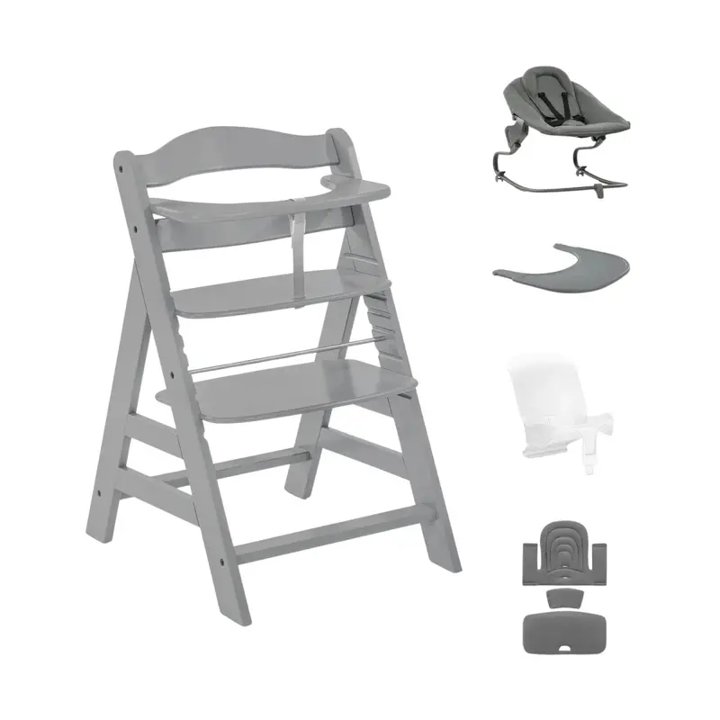 Hauck Alpha+ Premium Bundle - Grey 1