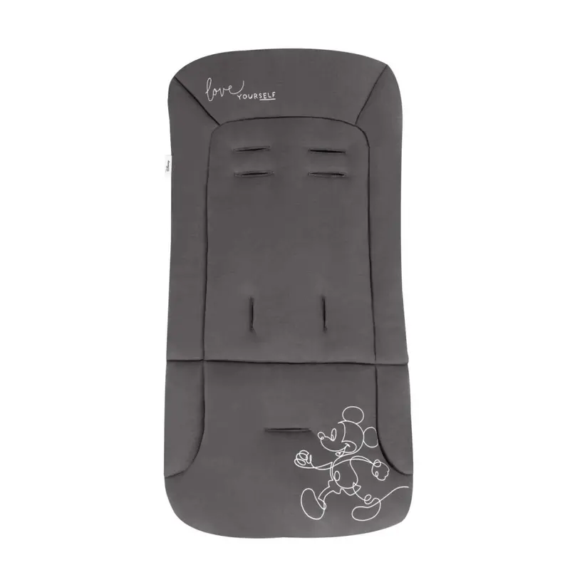 Hauck Disney Pushchair Seat Liner - Mickey Mouse Black 1