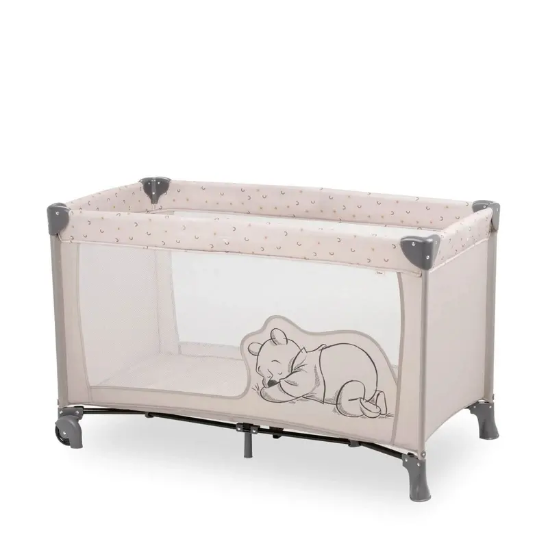 Hauck Dream N Play Go Travel Cot - Winnie The Pooh 1