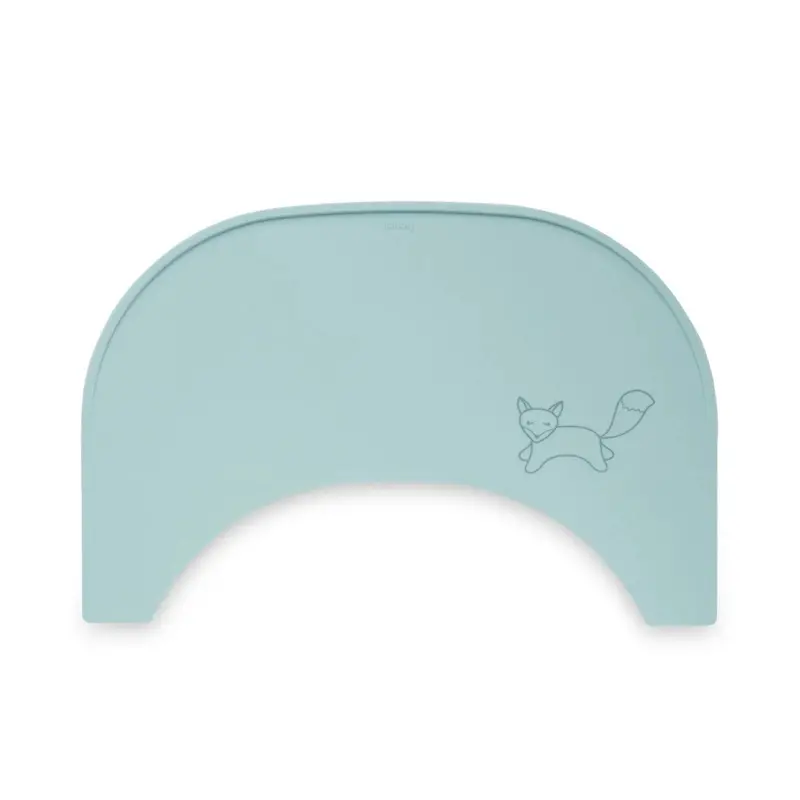 Hauck Highchair Tray Mat - Mint Fox 1