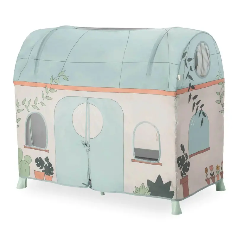 Hauck Travel Cot Cover - Plants 1