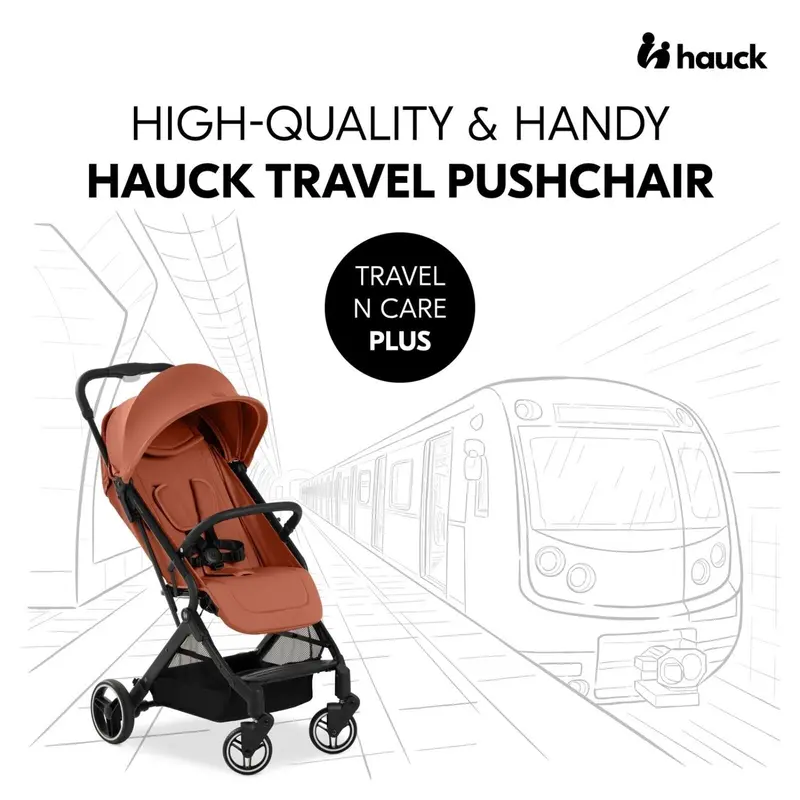 Hauck Travel N Care Plus Stroller - Cork 2