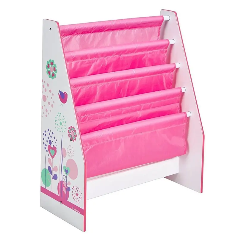 Hello Home Kids Sling Bookcase - Flowers And Birds 1