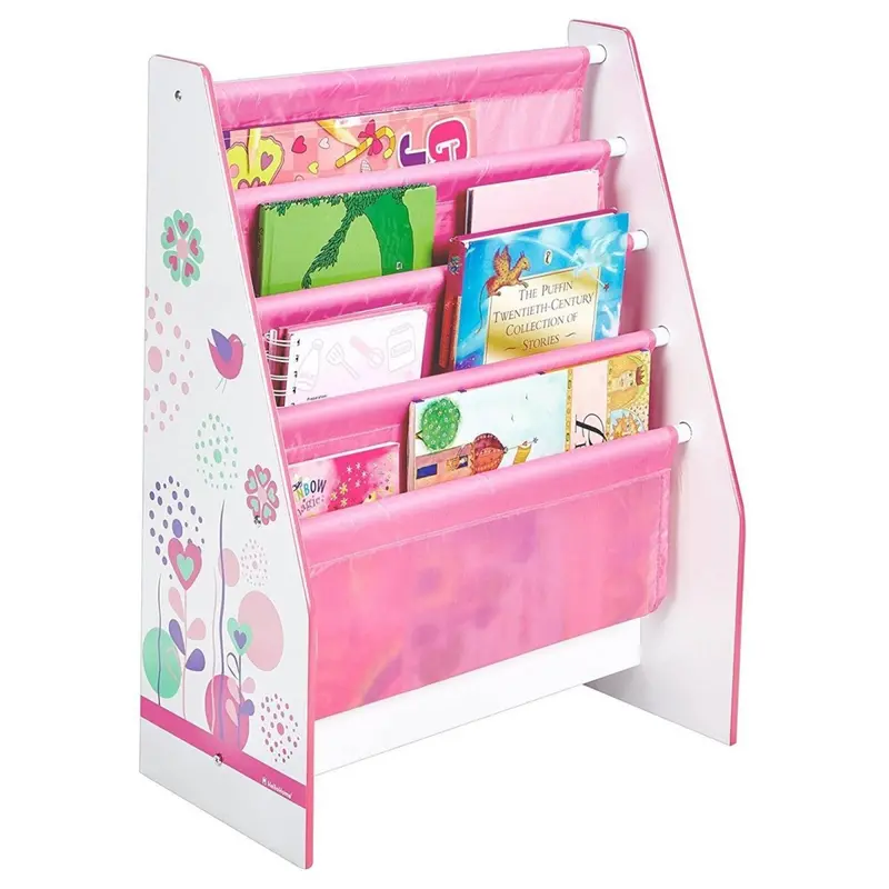 Hello Home Kids Sling Bookcase - Flowers And Birds 2