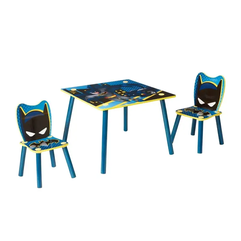 Hello Home Kids Table And 2 Chairs Set - Batman 1