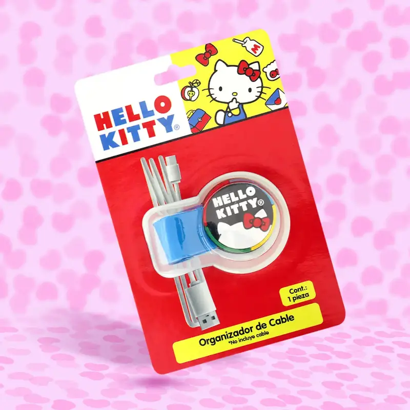 Hello Kitty, Organizador De Cable 1