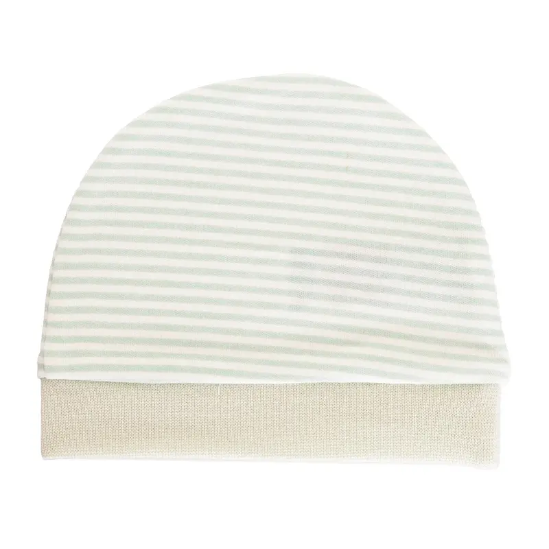 Hellobaby 100% Cotton Newborn Hat - Green 1