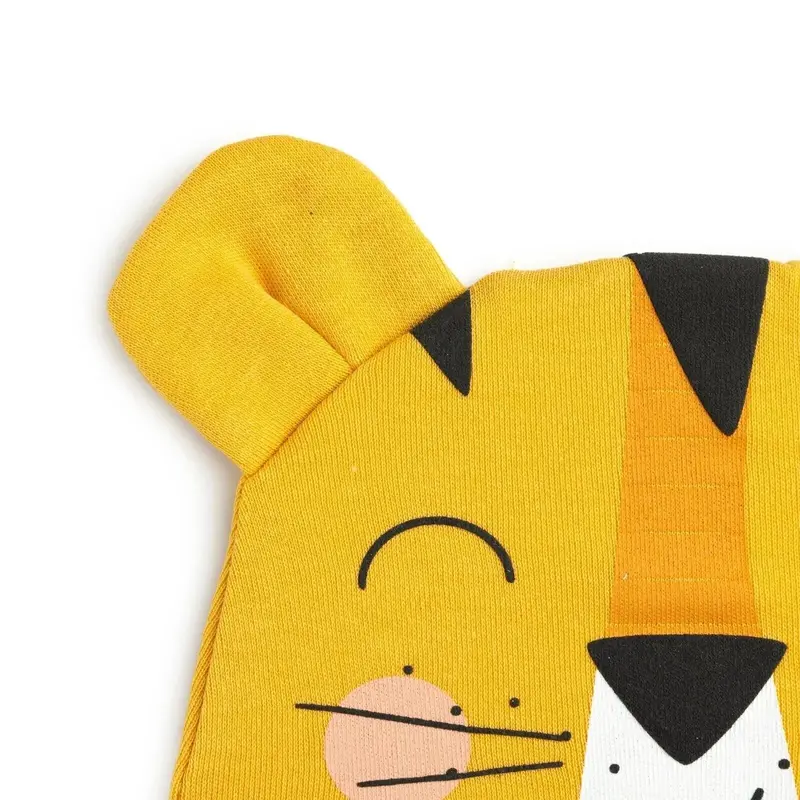 Hellobaby 100% Cotton Newborn Hat - Yellow 2