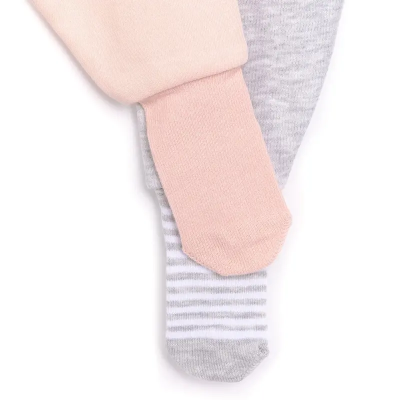 Hellobaby 2-Pack Joggers With Socks - Pink 5