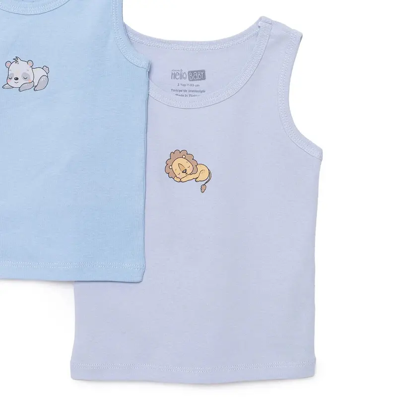 Hellobaby 2 Pcs Athlete - Light Blue 4