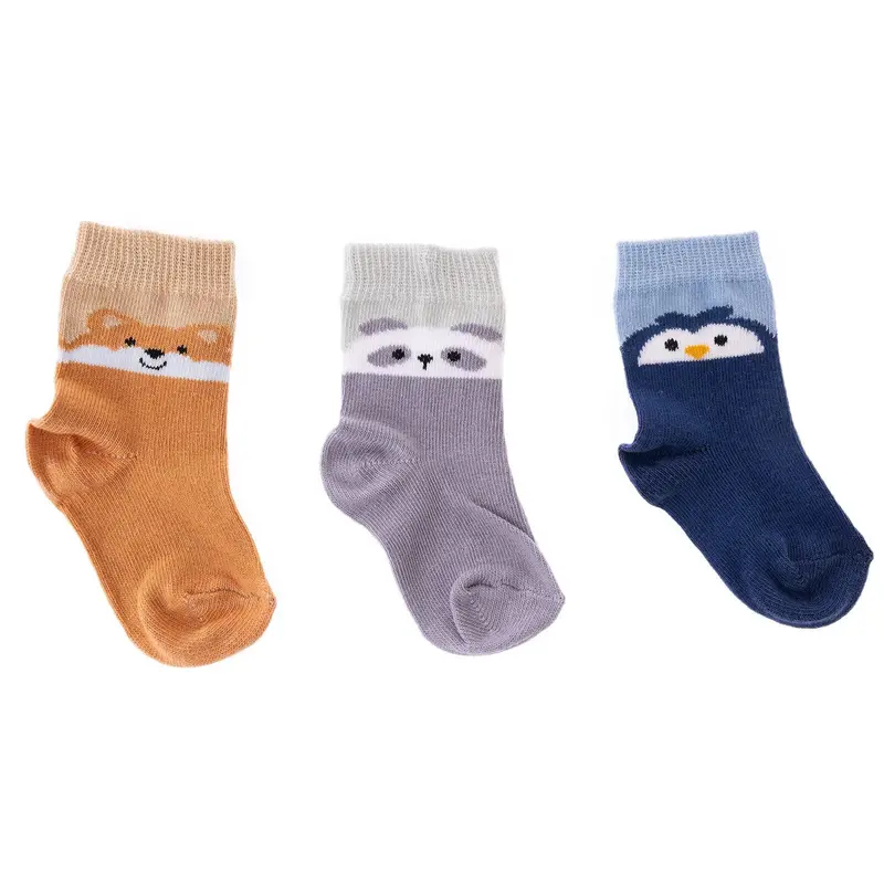 Hellobaby Ankle Socks 3 Pcs - Blue 1