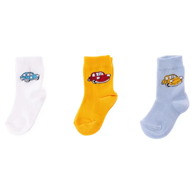 Hellobaby Ankle Socks 3 Pcs - Ecru 1