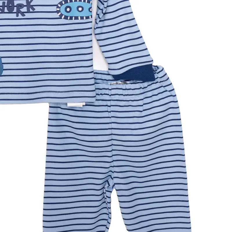 Hellobaby Baby Boy Long Sleeve Pyjamas Set - Dark Blue 4