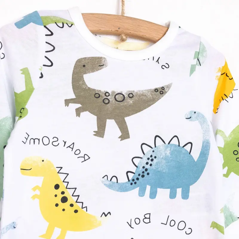 Hellobaby Baby Boy Long Sleeve Pyjamas Set - White 3