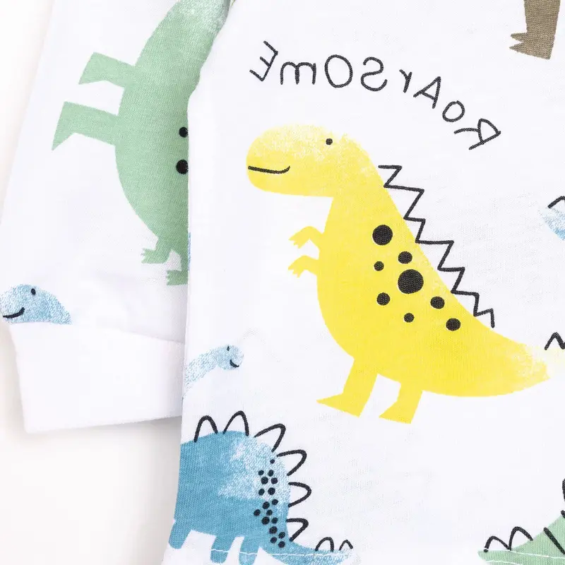 Hellobaby Baby Boy Long Sleeve Pyjamas Set - White 5