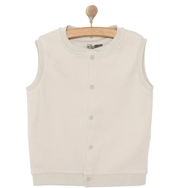 Hellobaby Baby Boy Ribbed Cardigan - Beige 1