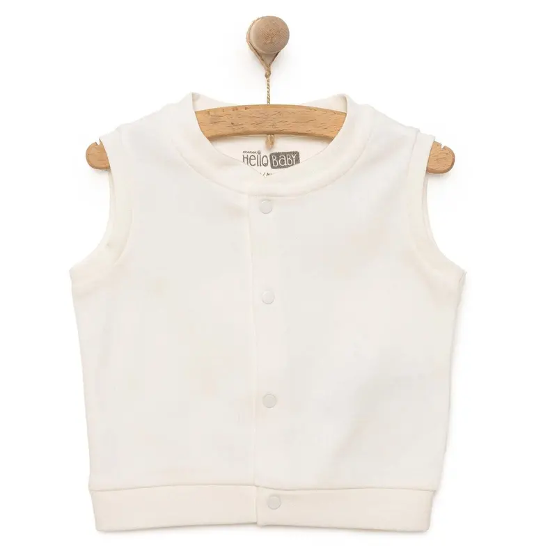 Hellobaby Baby Boy Ribbed Cardigan - Ecru 1