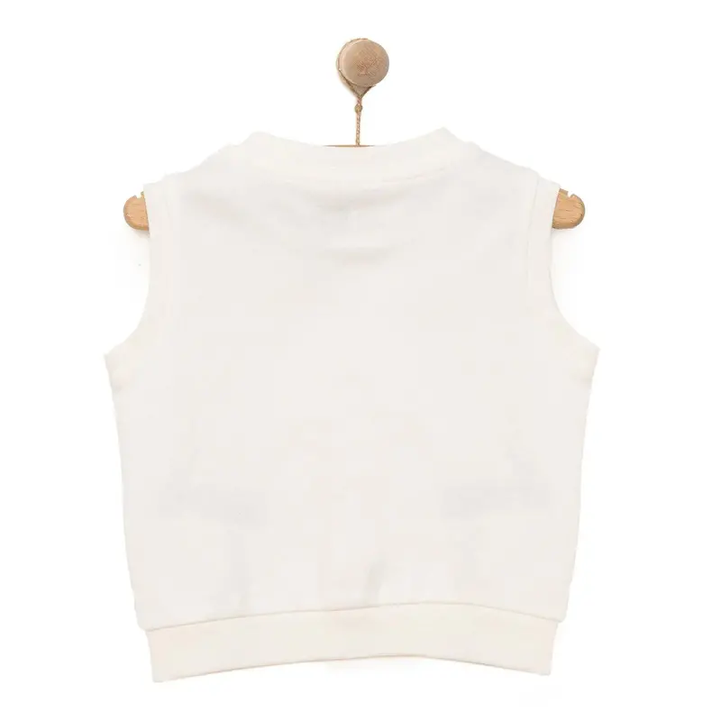 Hellobaby Baby Boy Ribbed Cardigan - Ecru 2