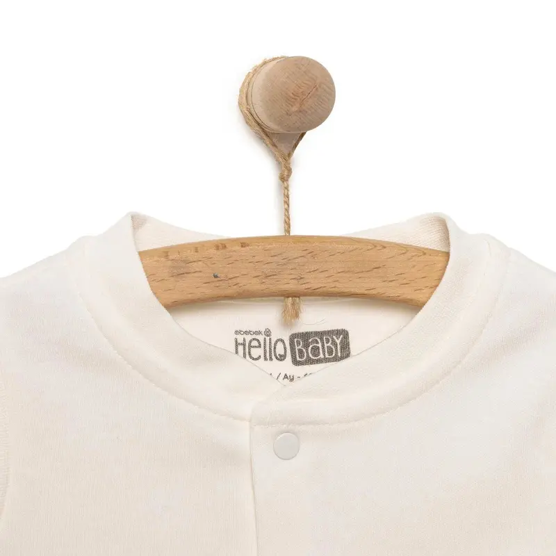 Hellobaby Baby Boy Ribbed Cardigan - Ecru 3