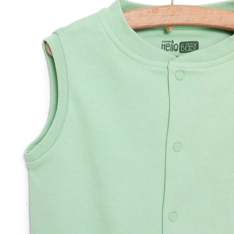 Hellobaby Baby Boy Ribbed Cardigan - Green 4