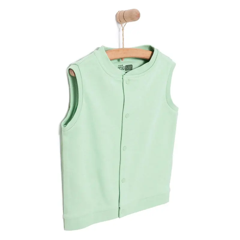 Hellobaby Baby Boy Ribbed Cardigan - Green 6