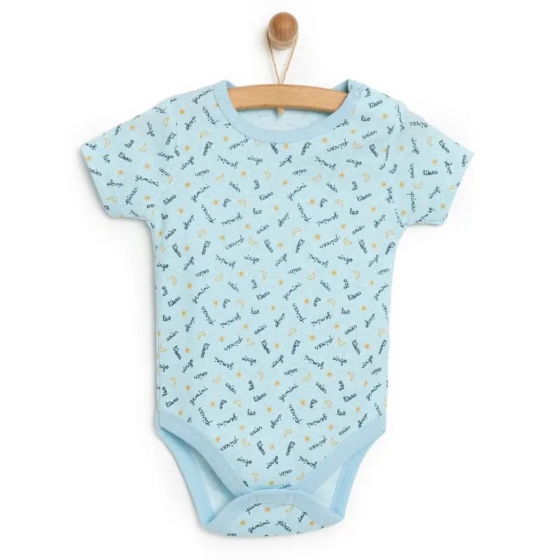 Hellobaby Baby Boy Short Sleeve  Body - Blue 1