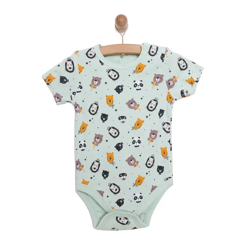 Hellobaby Baby Boy Short Sleeve Body - Multicolour 1