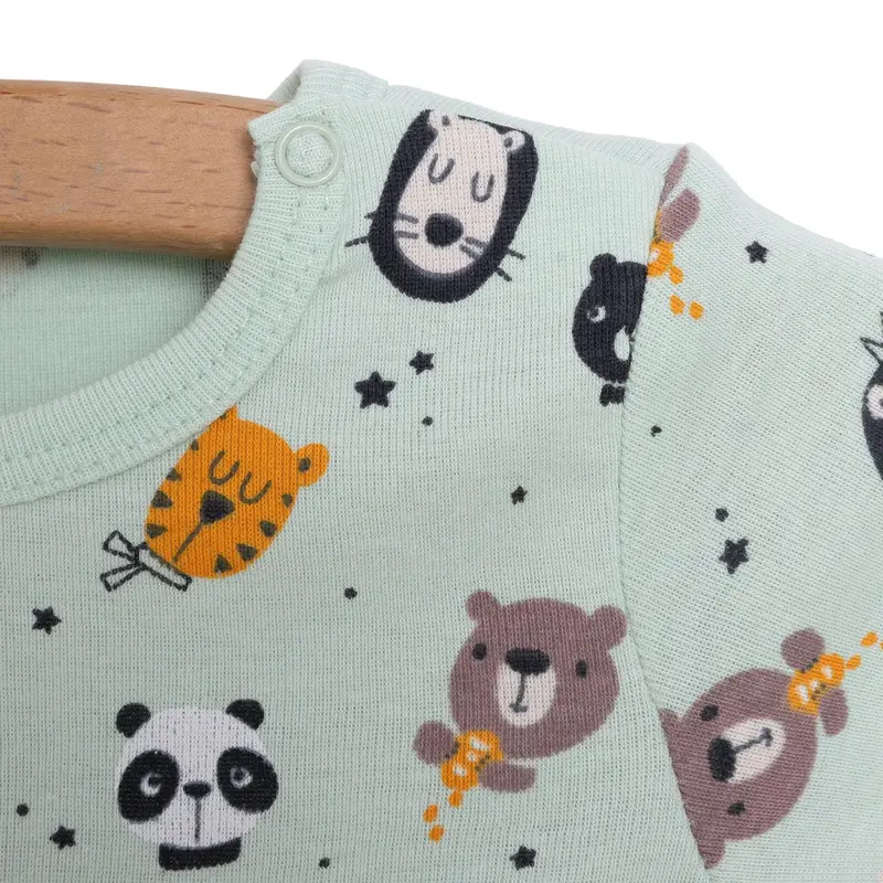 Hellobaby Baby Boy Short Sleeve Body - Multicolour 4