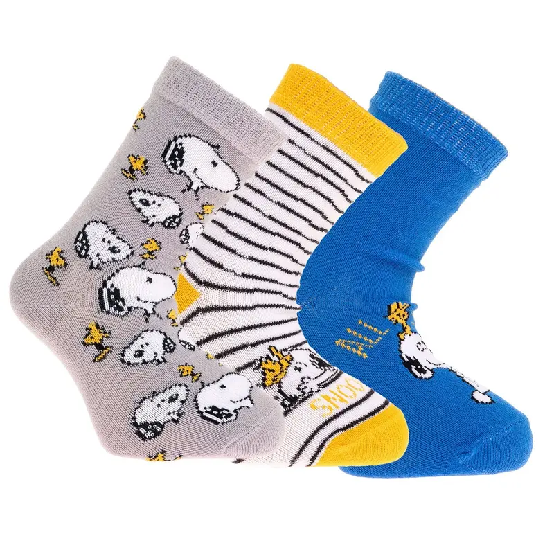 Hellobaby Baby Boy Socks 3 Pcs - Indigo 1