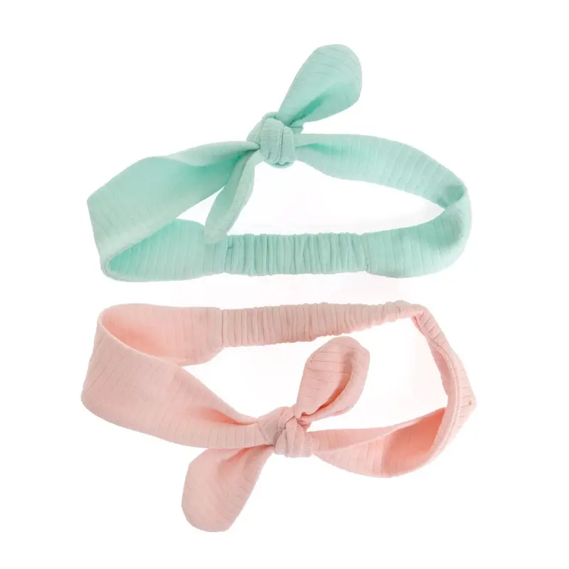 Hellobaby Baby Girl 2 Pcs  Hair Bands - Light Pink 1