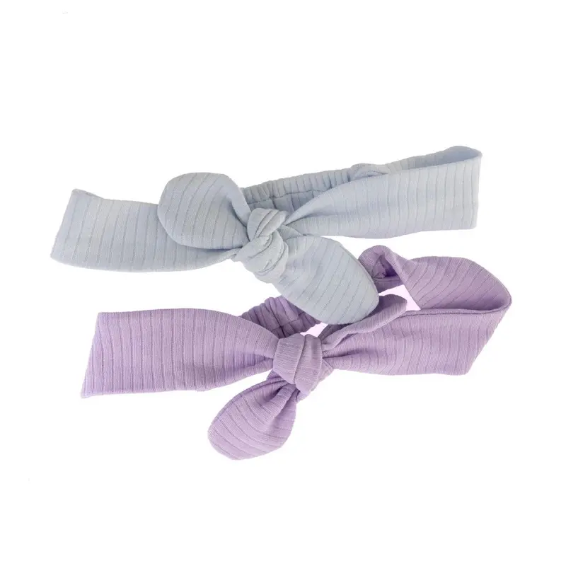 Hellobaby Baby Girl 2 Pcs  Hair Bands - Purple 1