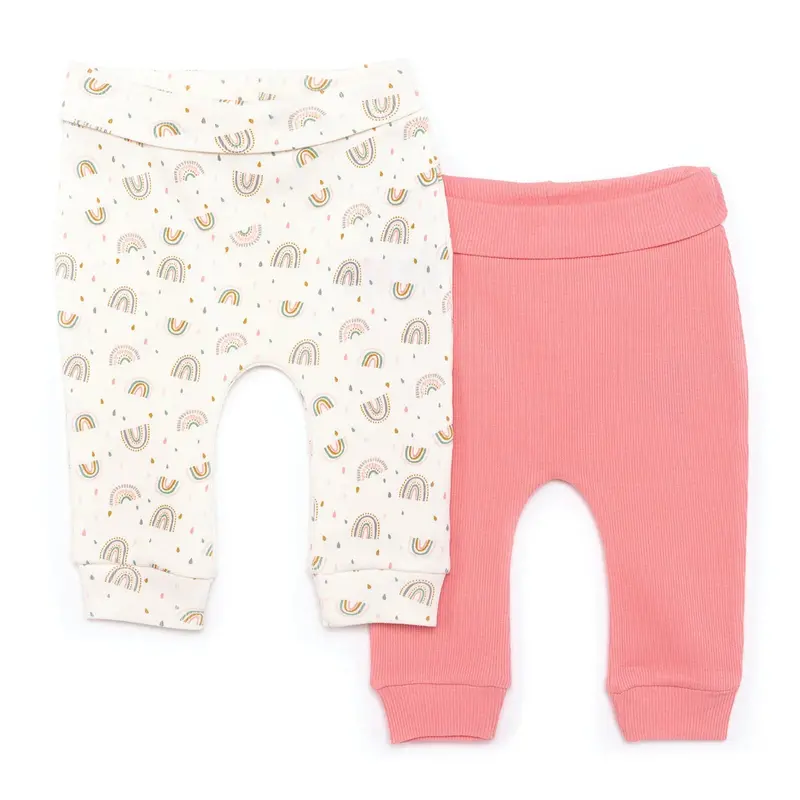 Hellobaby Baby Girl 2Pcs Leggings - Light Pink 1