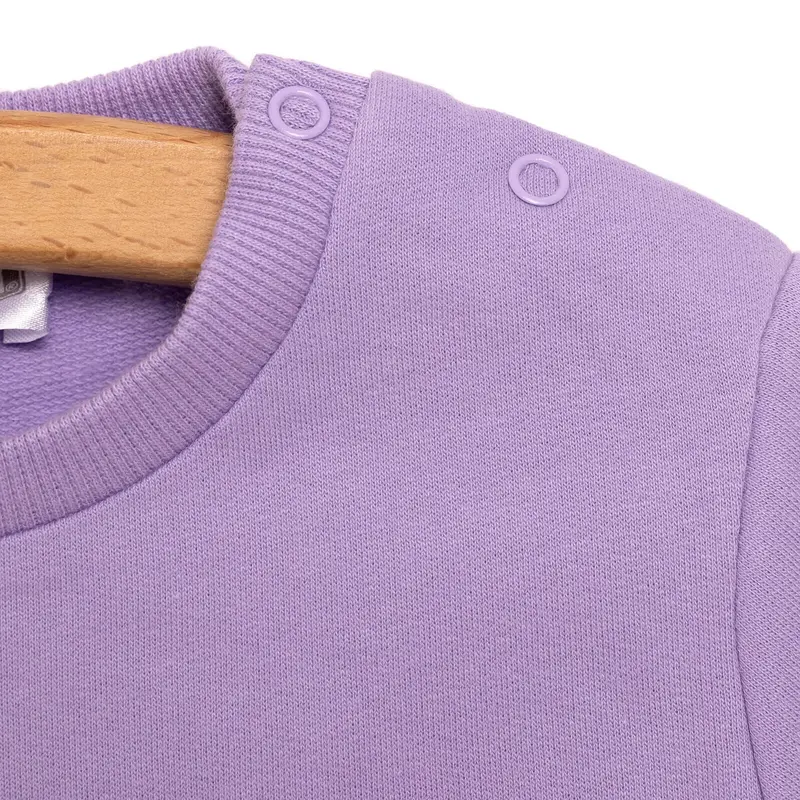 Hellobaby Baby Girl Animal Printed Sweatshirt - Purple 4